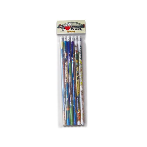 Sydney Design Pencils - 6 Pack 