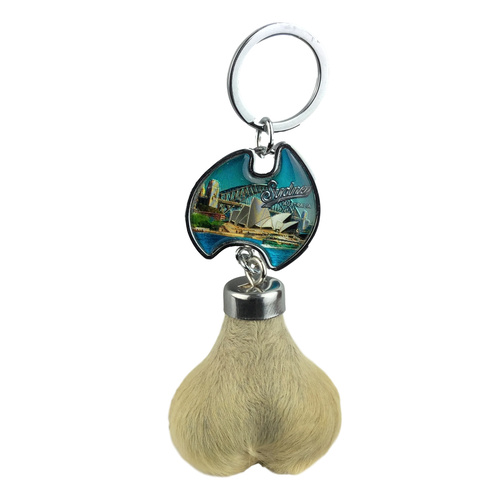 Kangaroo Scrotum Key Chains - Rooballs.com Kangaroo Balls Chains