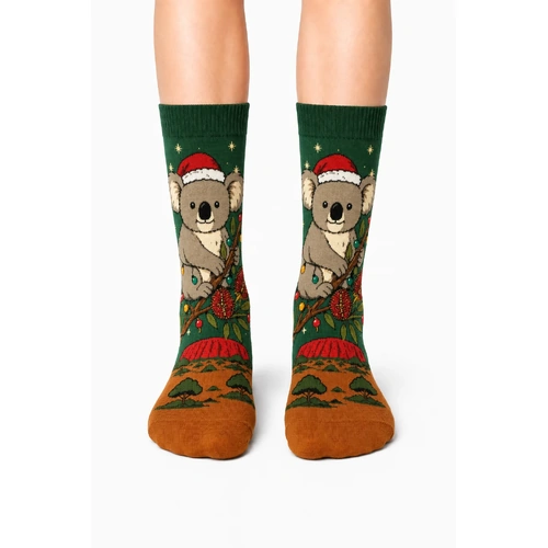 Koala Christmas - Adult Socks