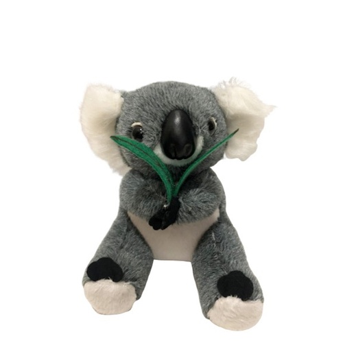 Koala with Eucalyptus Leaf Plush Toy 