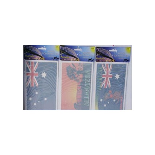 Australian Assorted Car Window Sticker - 6 Pack