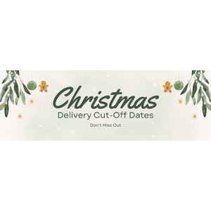 Get Your Christmas Orders in on Time!