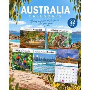 2027 Australian Calendars – Wall, Desk &amp; Scenic Designs